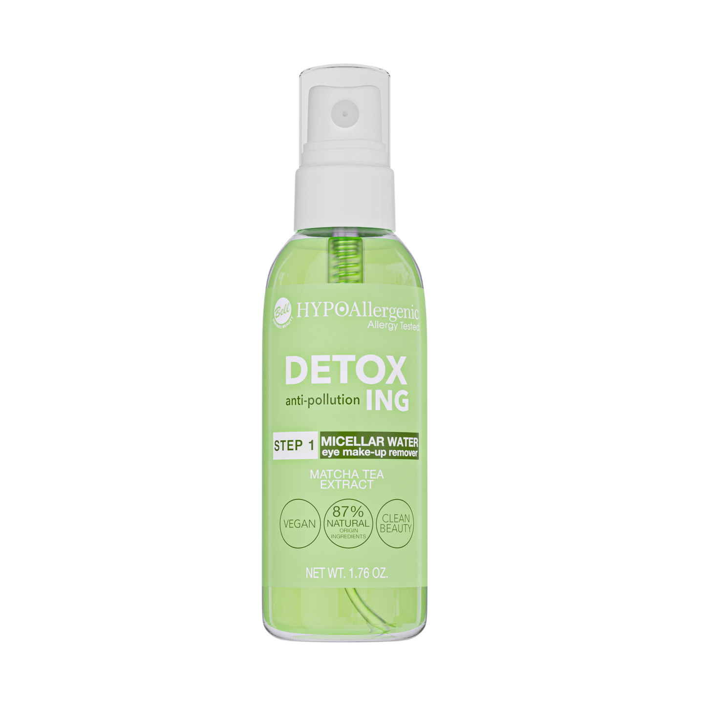 HypoAllergenic DetoxIng Step 1 Detergente Micellare Occhi, Ciglia, Sopracciglia E Zona Perioculare 50 ml