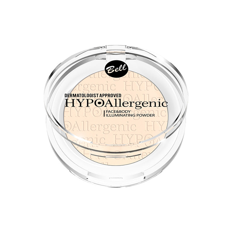 HypoAllergenic Face & Body Illuminating Powder Illuminante Viso E Corpo Cool 01 6 gr