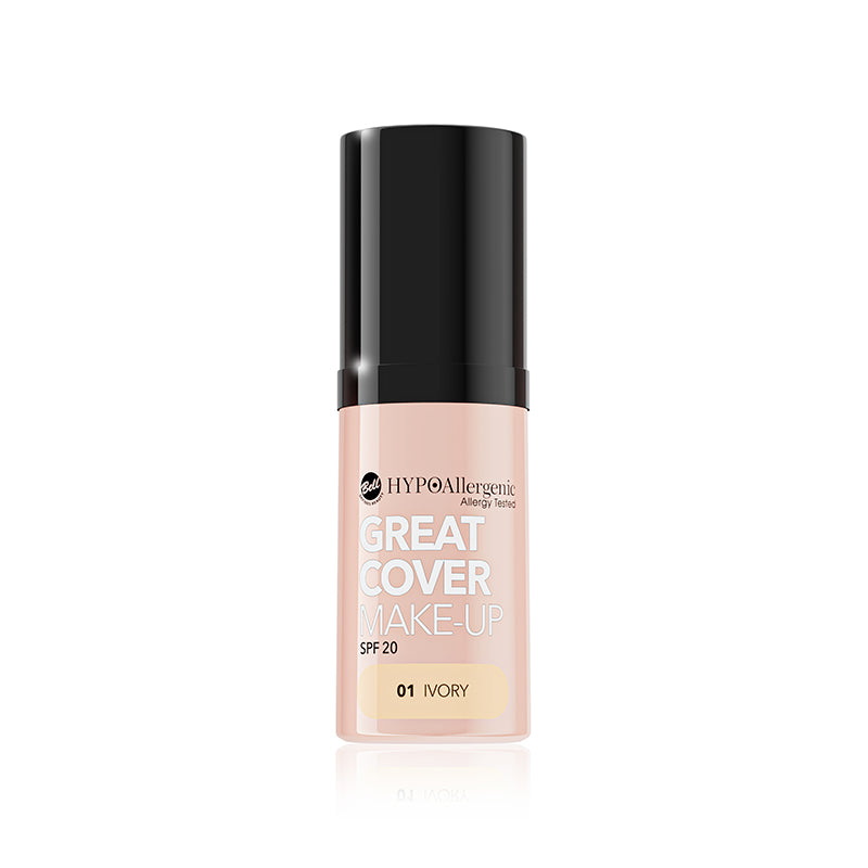 HypoAllergenic Great Cover Make Up Fondotinta Mousse Alta Copertura SPF20 20 gr
