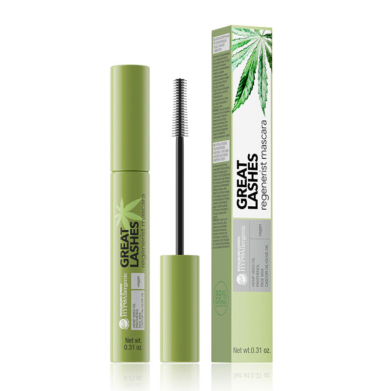 HypoAllergenic Hemp Great Lashes Mascara Rigenerante Effetto Allungante E Incurvante 9 gr