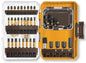 51-piece impact driver bit set with case