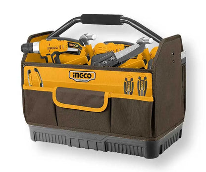 Borsa Portattrezzi Rigida 41 cm con 7 Tasche Ingco
