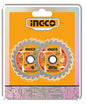 Set 2 Sägeblätter 140mm, 24Z, für Kreissäge CSLI1402, Holzzuschnitt