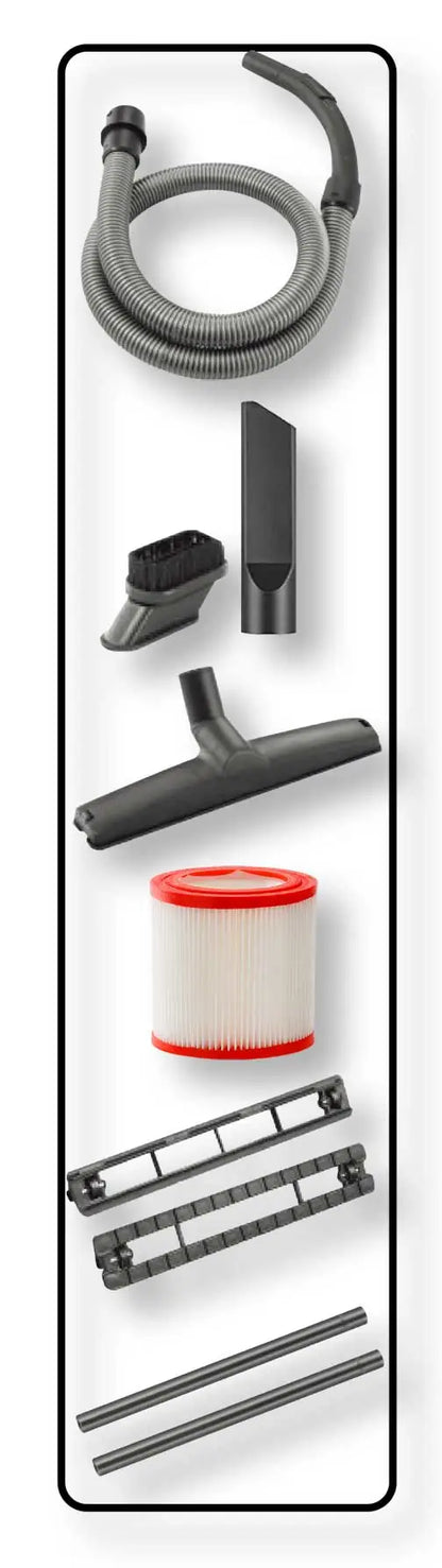 Bidone Aspiratutto Inox 30L 1400W Wet&Dry Ingco
