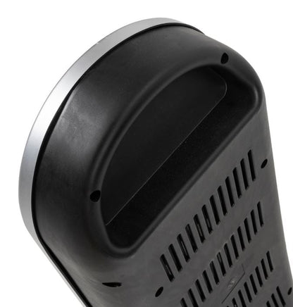 Stufa Elettrica Oscillante Carbonio 900W Basso Consumo Maniglia Stufetta Alogena
