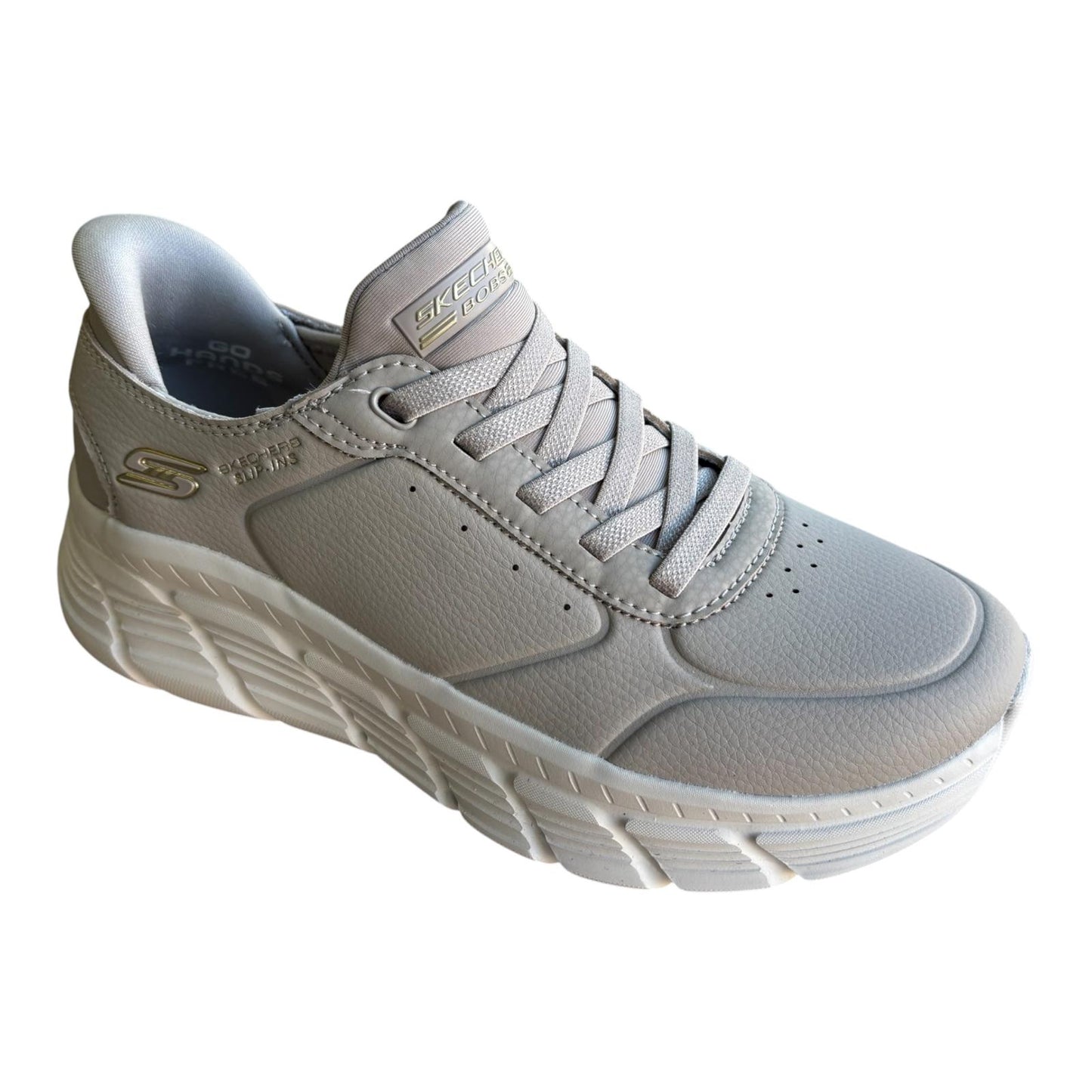 Skechers Scarpa sneakers da donna Slip-Ins Bob B Flex Hi-Workday 117394/TPE tortora
