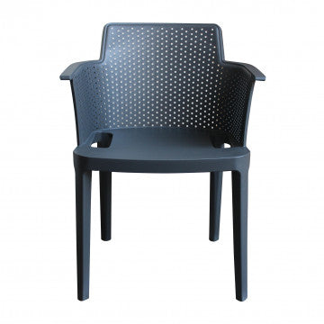 Poltrona Cathy - Poltrona impilabile in polipropilene - Dimensioni: 60x58x76.5cm