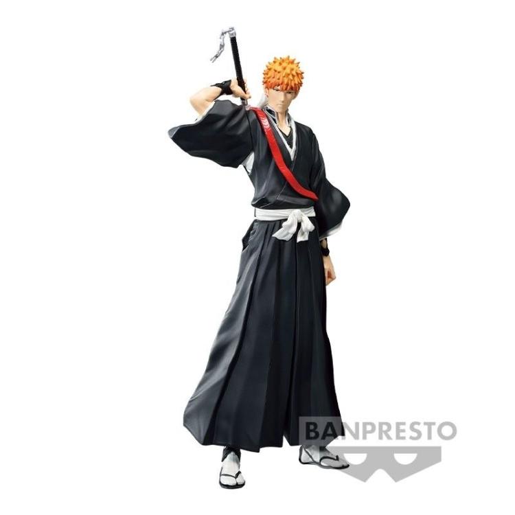 BANPRESTO BLEACH SOLID AND SOUL (ICHIGO KUROSAKI) ACTIONFIGUR PVC 17CM BANDAI