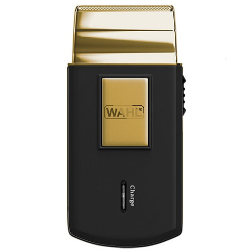 Wahl Bartrasierer Akku Travel Shaver Gold Edition 3615G + Reisezubehör