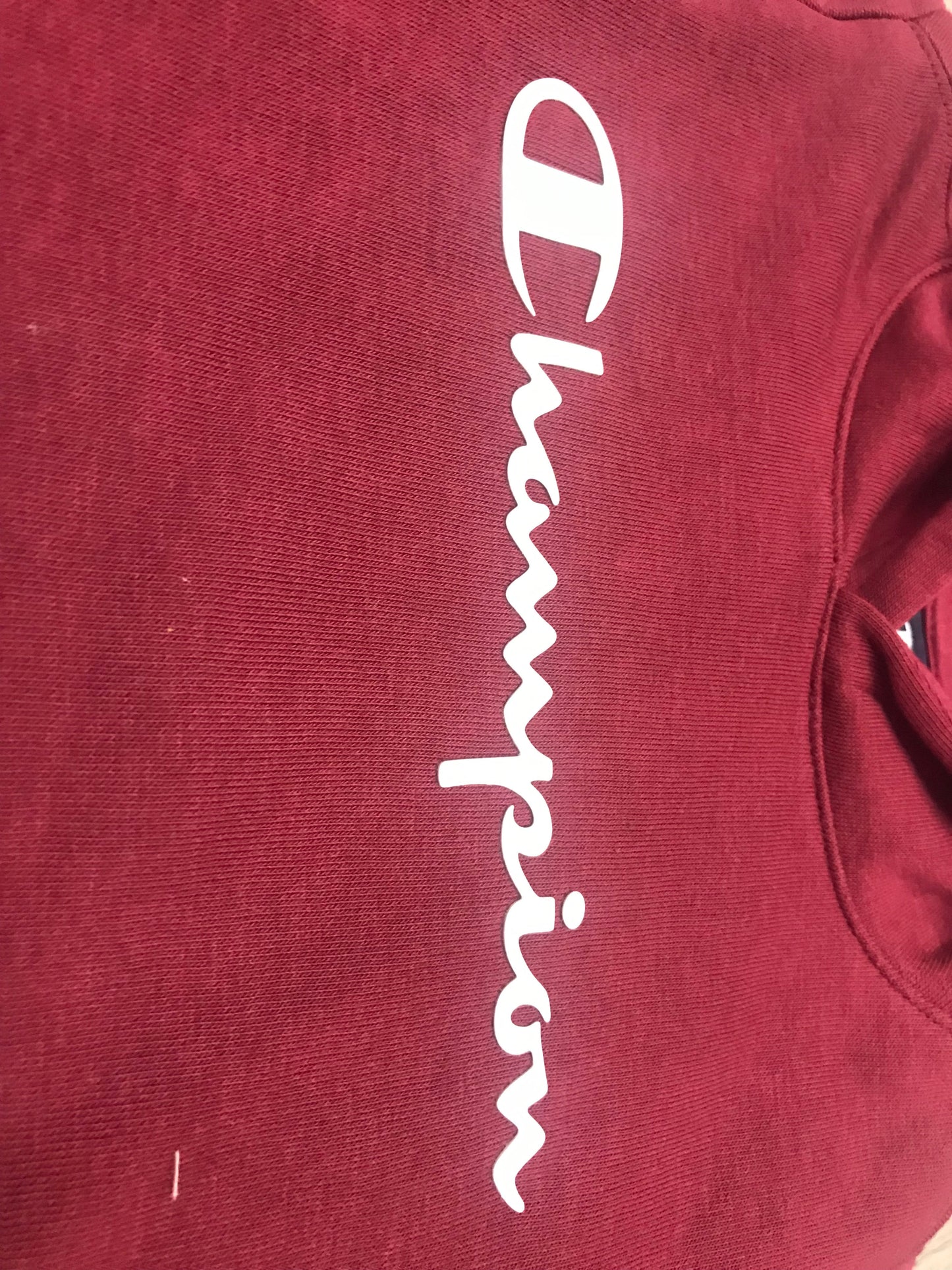 Champion Felpa con Cappuccio 305358 VS516 RHD dark red