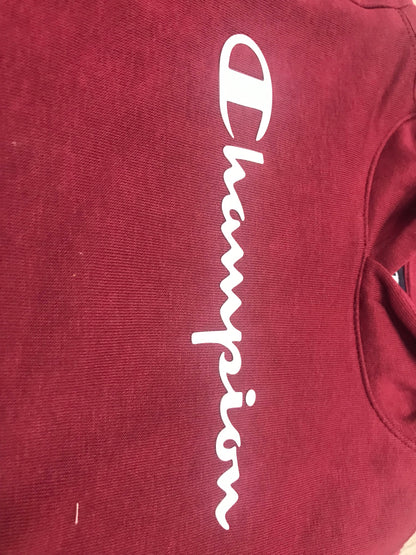 Champion Felpa con Cappuccio 305358 VS516 RHD dark red