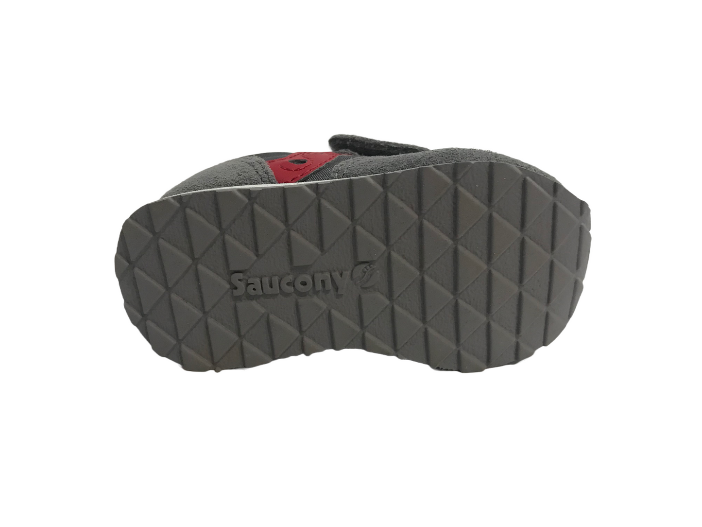Saucony Originals Jazz Baby HL SL259641 Sneakers Strappo Bambino Grigio Rosso