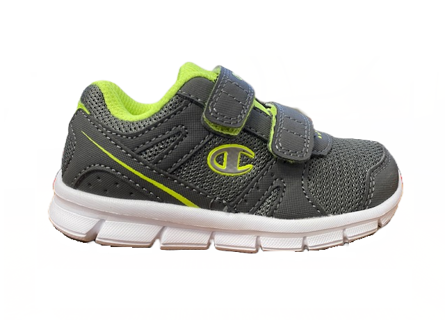 Champion scarpa da ginnastica da bambino con strappo Low Cut Combo S30911-S18-ES002 grigio