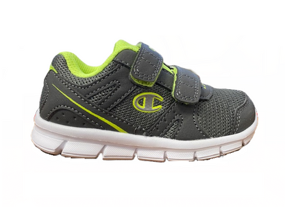 Champion scarpa da ginnastica da bambino con strappo Low Cut Combo S30911-S18-ES002 grigio