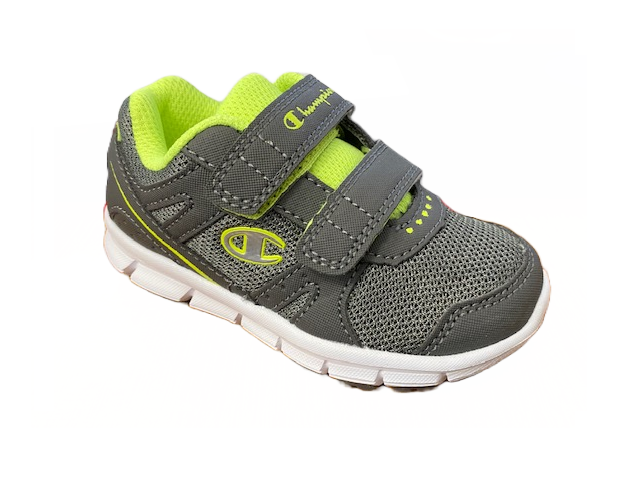 Champion scarpa da ginnastica da bambino con strappo Low Cut Combo S30911-S18-ES002 grigio