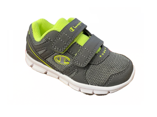Champion scarpa da ginnastica da bambino con strappo Low Cut Combo S30911-S18-ES002 grigio