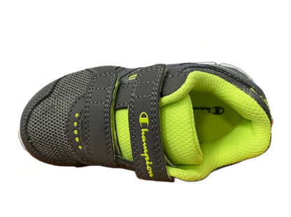 Champion scarpa da ginnastica da bambino con strappo Low Cut Combo S30911-S18-ES002 grigio