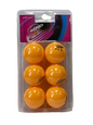 Effea 3-Star Table Tennis Ball with 40mm diameter, 6 orange balls per pack