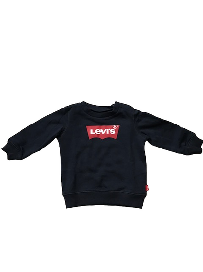 Levi's Kids Felpa Girocollo da bambino Batwing Sweatshirt 6E9079-C8D blu