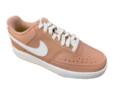 Nike scarpa sneakers da donna Court Vision Nature DH3158 600 rosa bianco