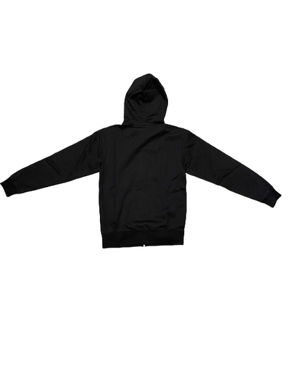 Champion tuta con cappuccio in cotone  felpato 218117 KK001 NBK/NBK nero