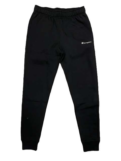 Champion tuta con cappuccio in cotone  felpato 218117 KK001 NBK/NBK nero