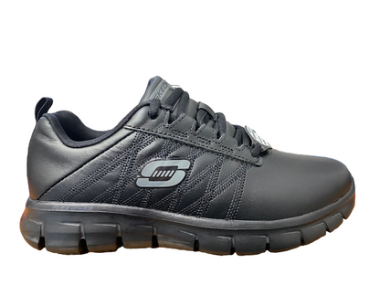 Skechers Work Sure Track Erath 76576EC/BLK Nero | Scarpa Antinfortunistica Donna Memory Foam