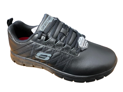Skechers Work Sure Track Erath 76576EC/BLK Nero | Scarpa Antinfortunistica Donna Memory Foam