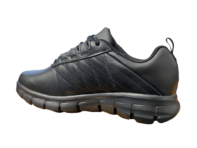 Skechers Work Sure Track Erath 76576EC/BLK Nero | Scarpa Antinfortunistica Donna Memory Foam