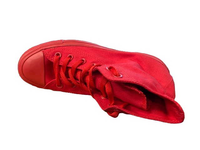 Converse scarpa sneakers alta alla caviglia unisex CTAS Hi 152702C rosso