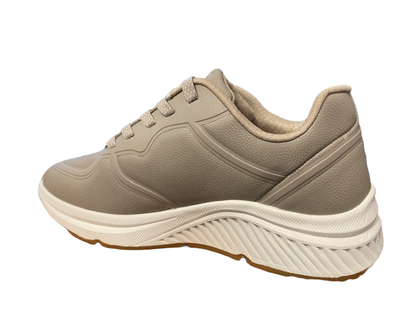 Skechers Arch Fit S-Miles Mile Makers 155570/TPE Tortora - Sneakers Donna Walking