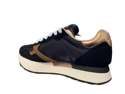 Sun68 sneakers donna Kelly Nylon Solid Z42214 11 nero