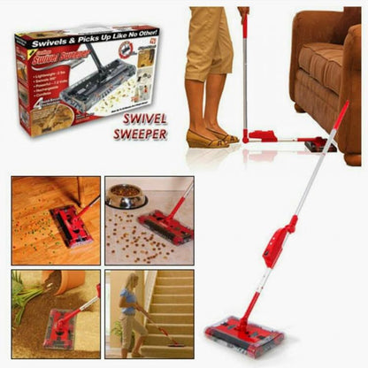 Elektrische Rotationsbürste Max Akku-Staubsauger Rotierende Swivel Sweeper