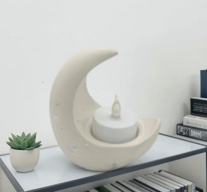Portacandela luna