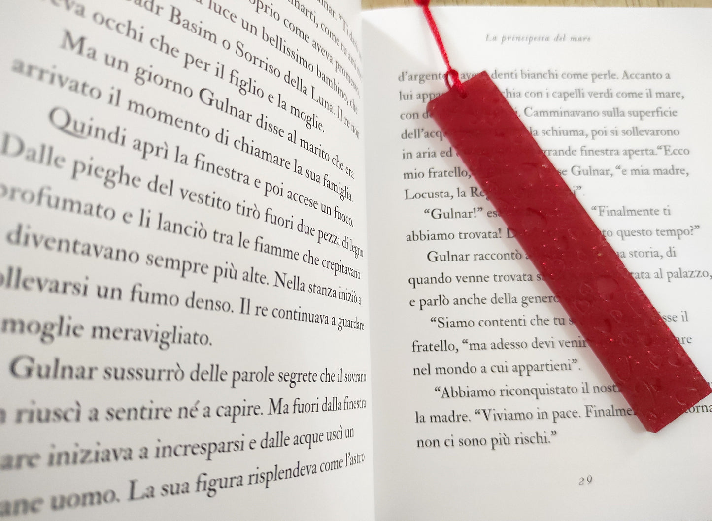 Segnalibro in resina "cuccioli" personalizzabili