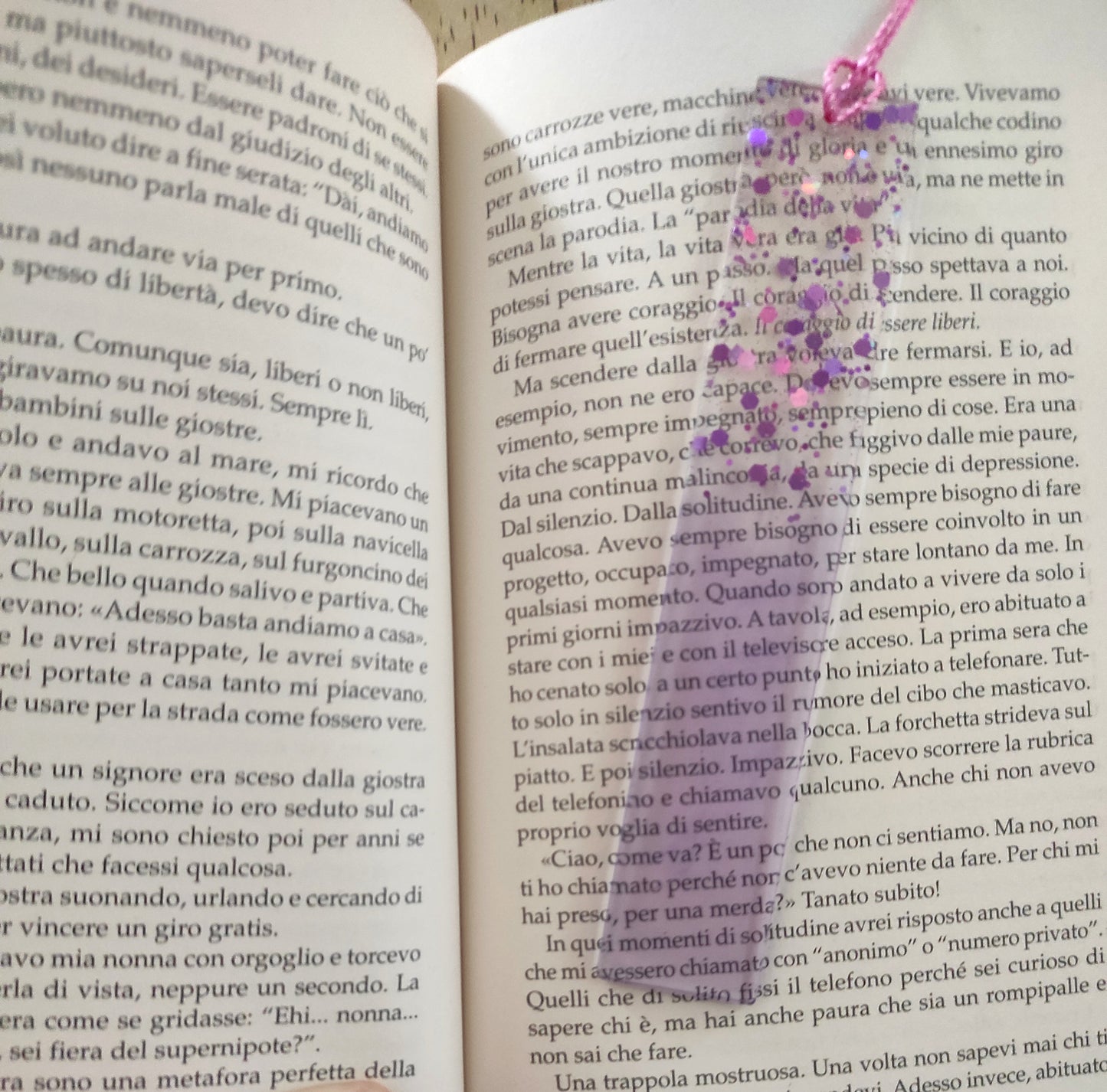 Segnalibri in resina personalizzabili