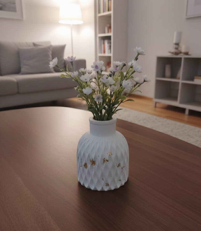 Vaso "onda bianca"