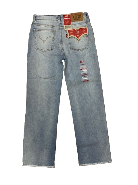 Levi's Kids pantalone Jeans junior Wide Leg 3EG381 4EG381 L52 bauhaus blues