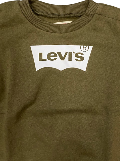 Levi's Kids felpa da neonato con logo classico 6E9079 E1F green
