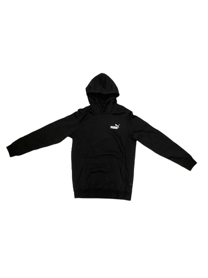 Puma Tuta sportiva da uomo con cappuccio e tasca anteriore 670034 01 nero