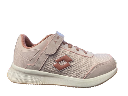 Lotto Scarpa da ginnastica da bambina con laccio elastico e strappo 218184 9GC hushed violet-ash rose