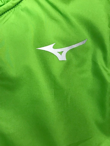 Mizuno Maglia Running Uomo Mezza Zip Verde Lime - J2GC1525 Active Hybrid Dry