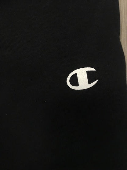 Champion pantalone in felpa con polsino 304779 CHA KK001 NBK black