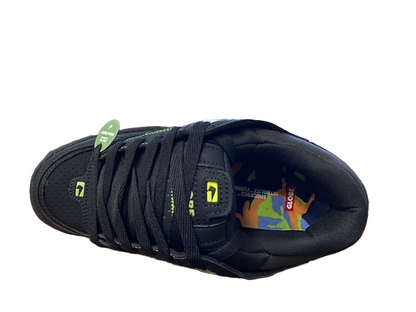Globe Fusion Lifestyle Sneakers Uomo Nero Verde - GBFUS20573