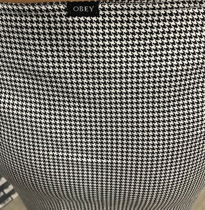 Obey Minigonna Straggler 411550084 houndstooth
