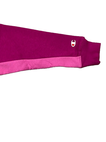 Champion Felpa da ragazza con cappuccio 404513 PS042 AMR/RRO fucsia-rosa
