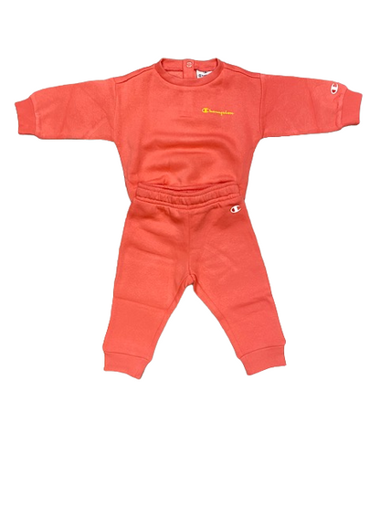 Champion Tuta infant girocollo 404505 PS171 TRSE/TRSE corallo