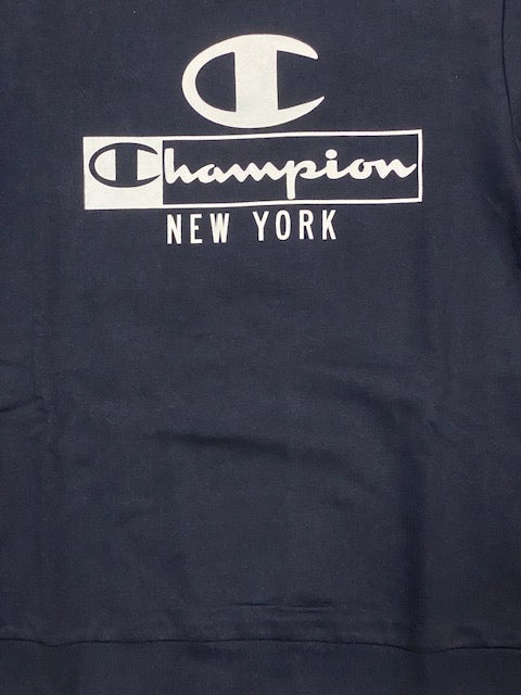 Champion felpa girocollo da ragazzo 306172 306172 BS501 NNY blu