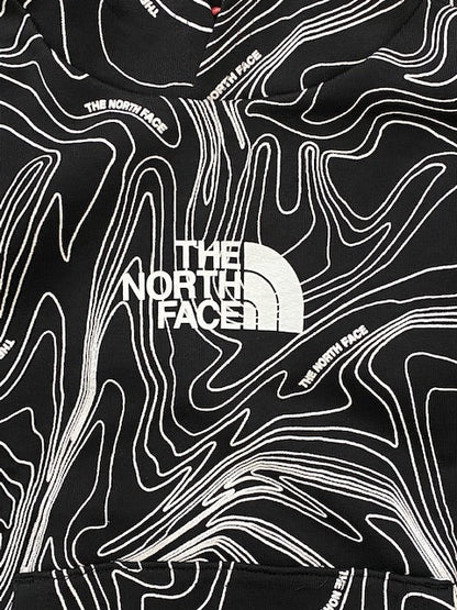 The North Face Felpa con cappuccio Junior NF0A7R1H5P61 black topographic