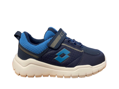 Lotto Scarpa da ginnastica con laccio elastico da bambino Spacelite AMF II CL S 218185 8EW blu